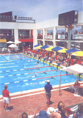 EM-Schwimmen Wettkampfarena